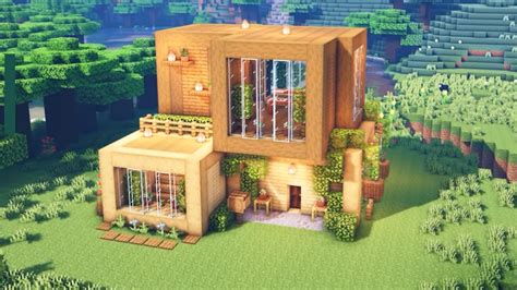 maison minecraft en bois|Top 10 des designs de maison Minecraft faciles pour les débutants